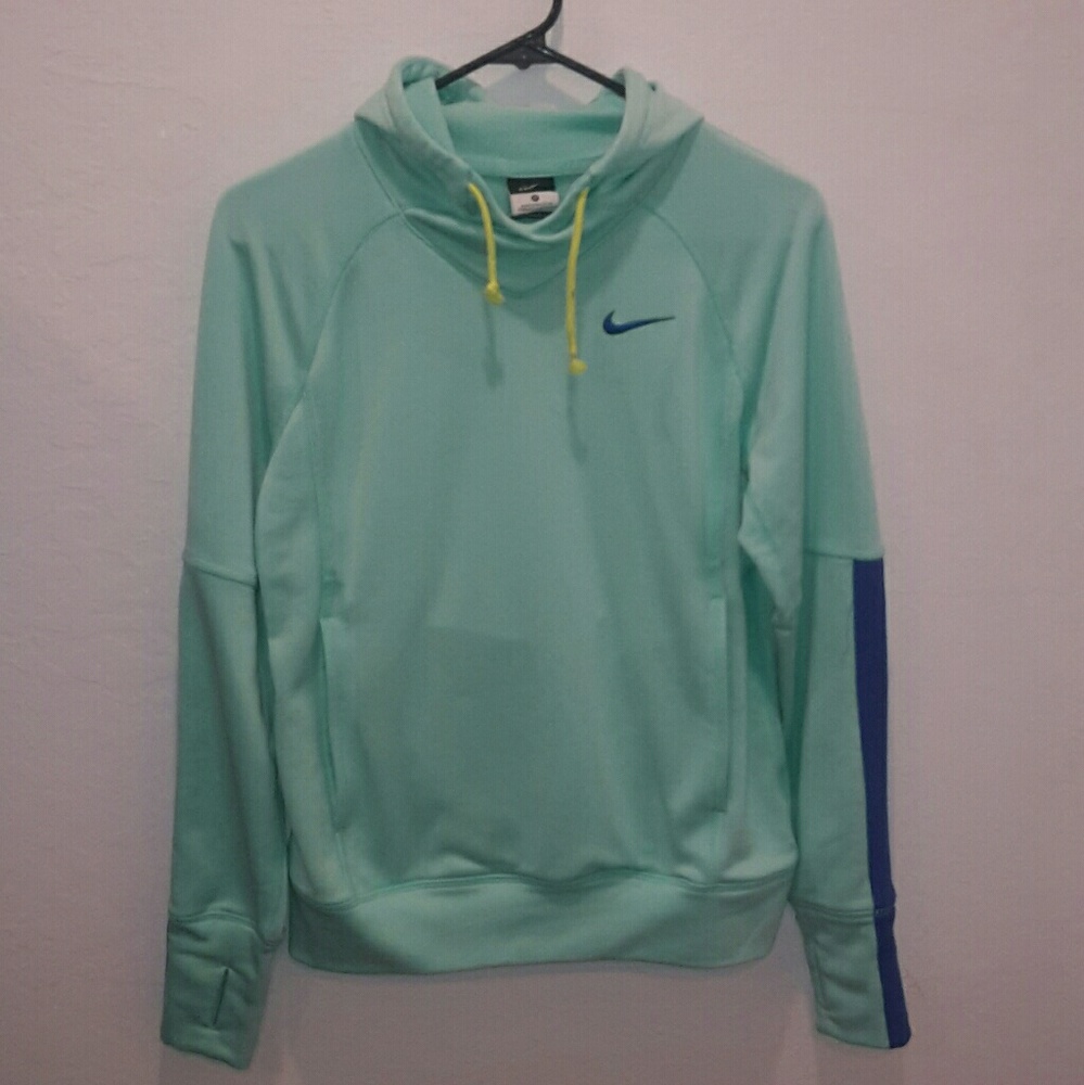 Mint green Nike hoodie